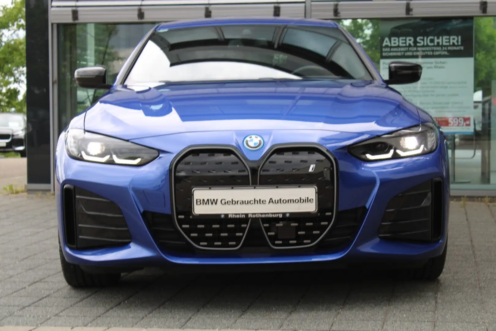 BMW i4 eDrive35 GC M Sport Pro ACC Kamera HIFI SH Bleu - 2