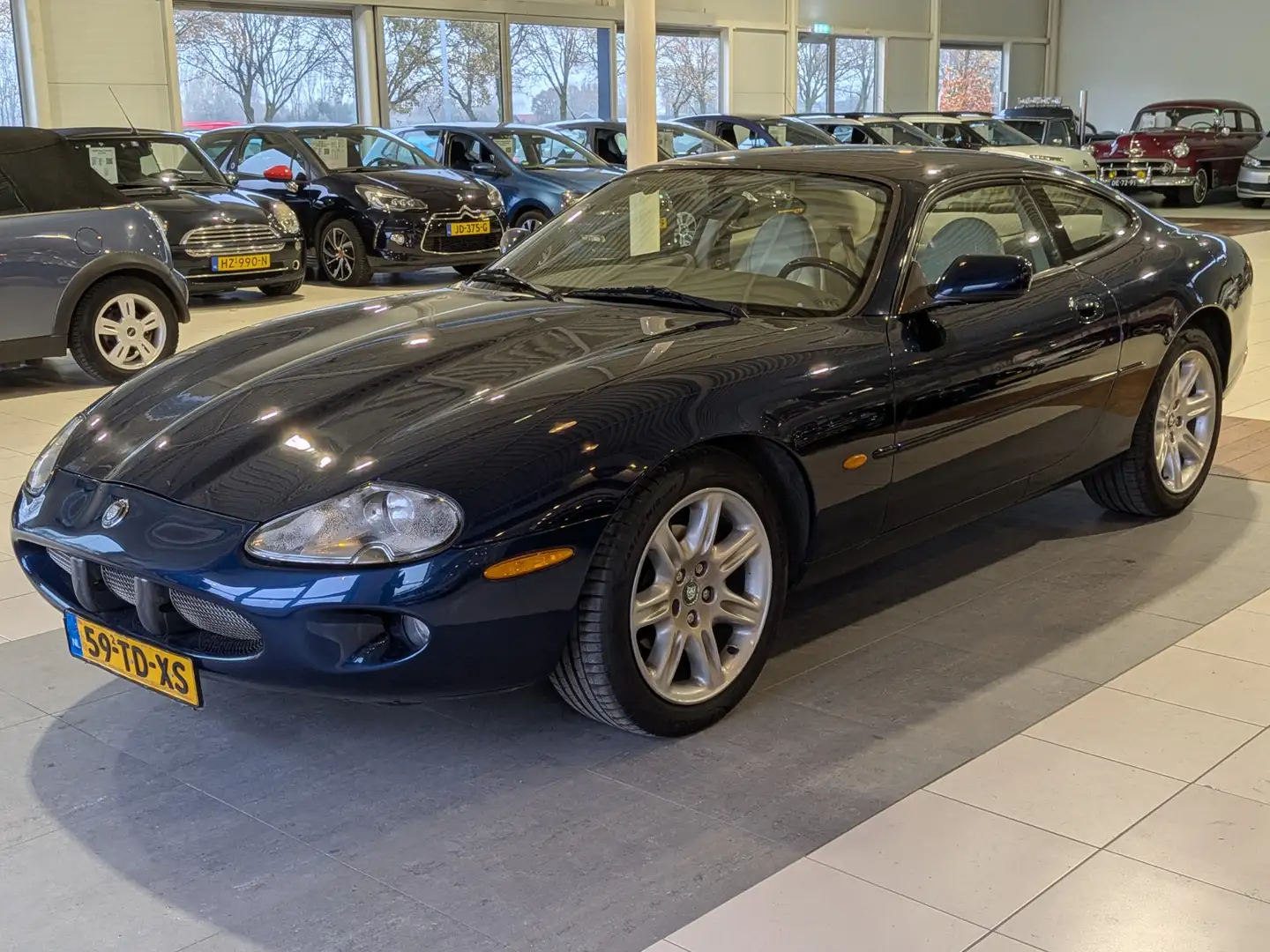 Jaguar XK8 4.0 V8 Coupé Automaat Airco, Leder interieur, Stuu Albastru - 2