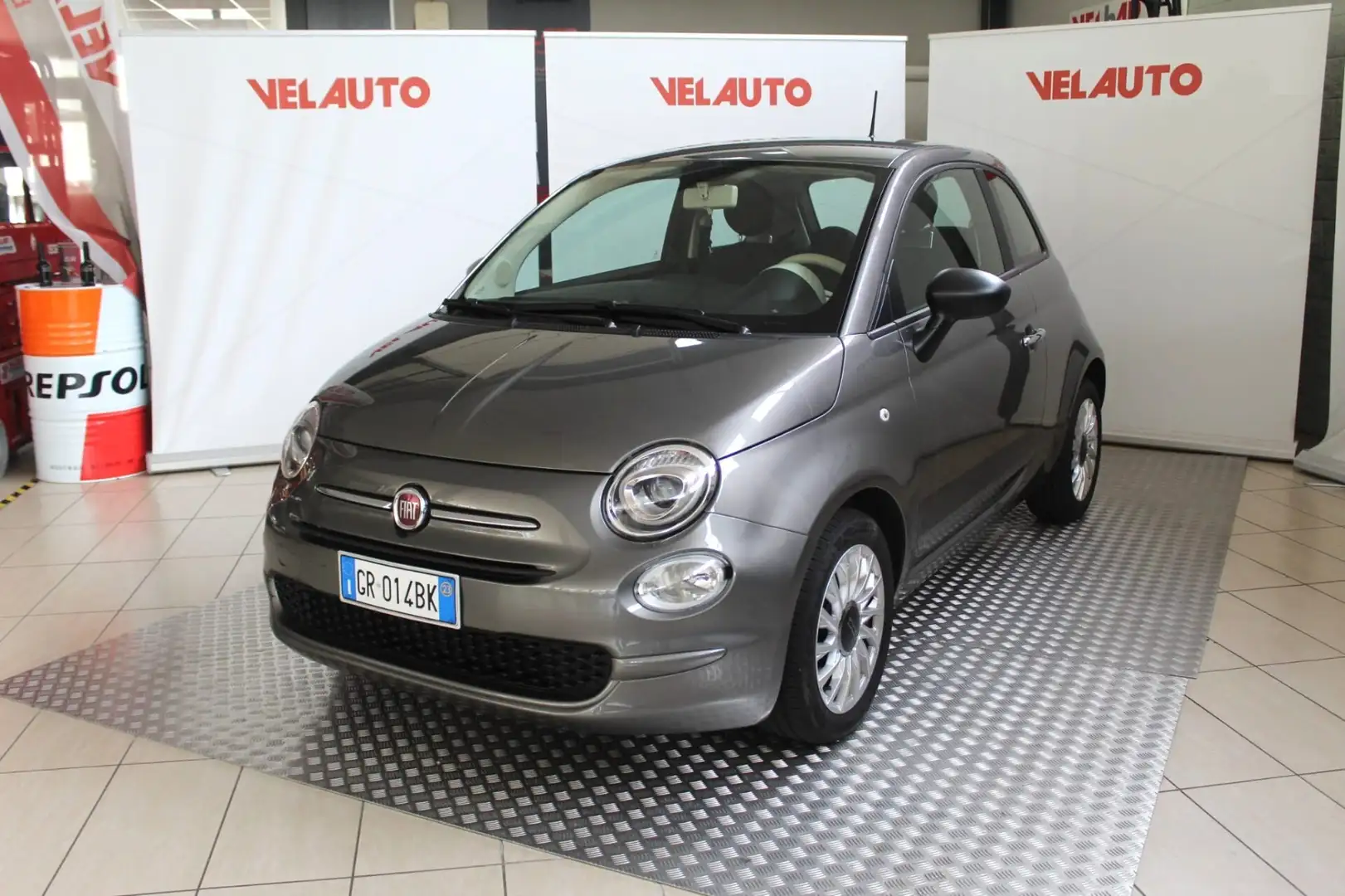 Fiat 500 1.0 Hybrid Grigio - 1