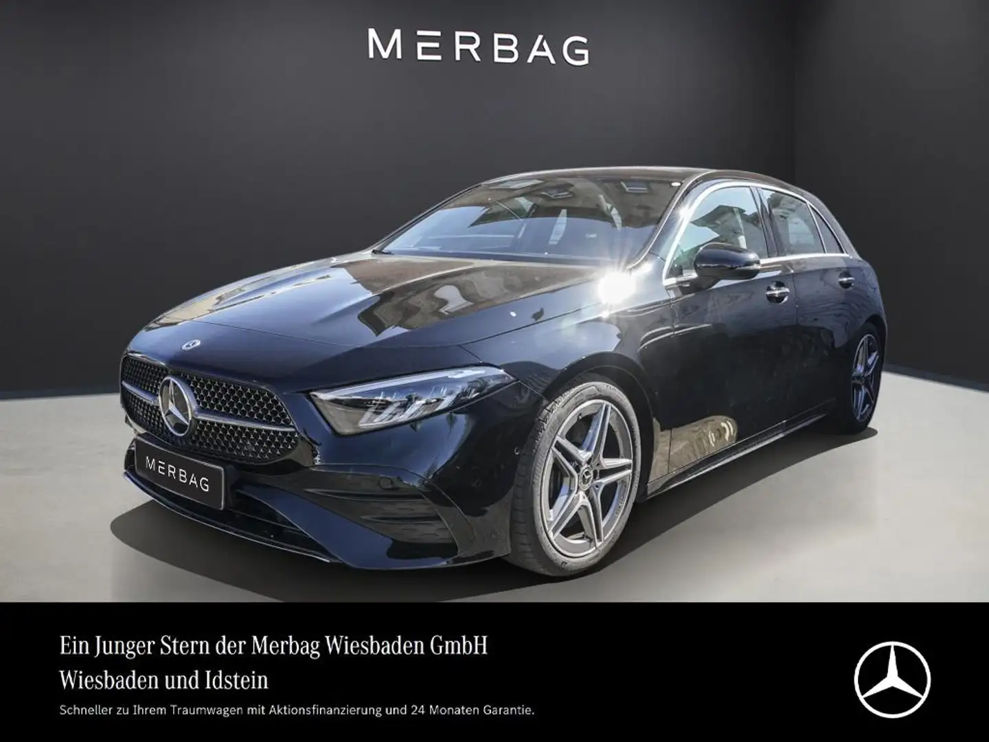 Mercedes-Benz A 250 4M AMG-LINE PREMIUM PANORAMA AHK KAMERA Nero - 1