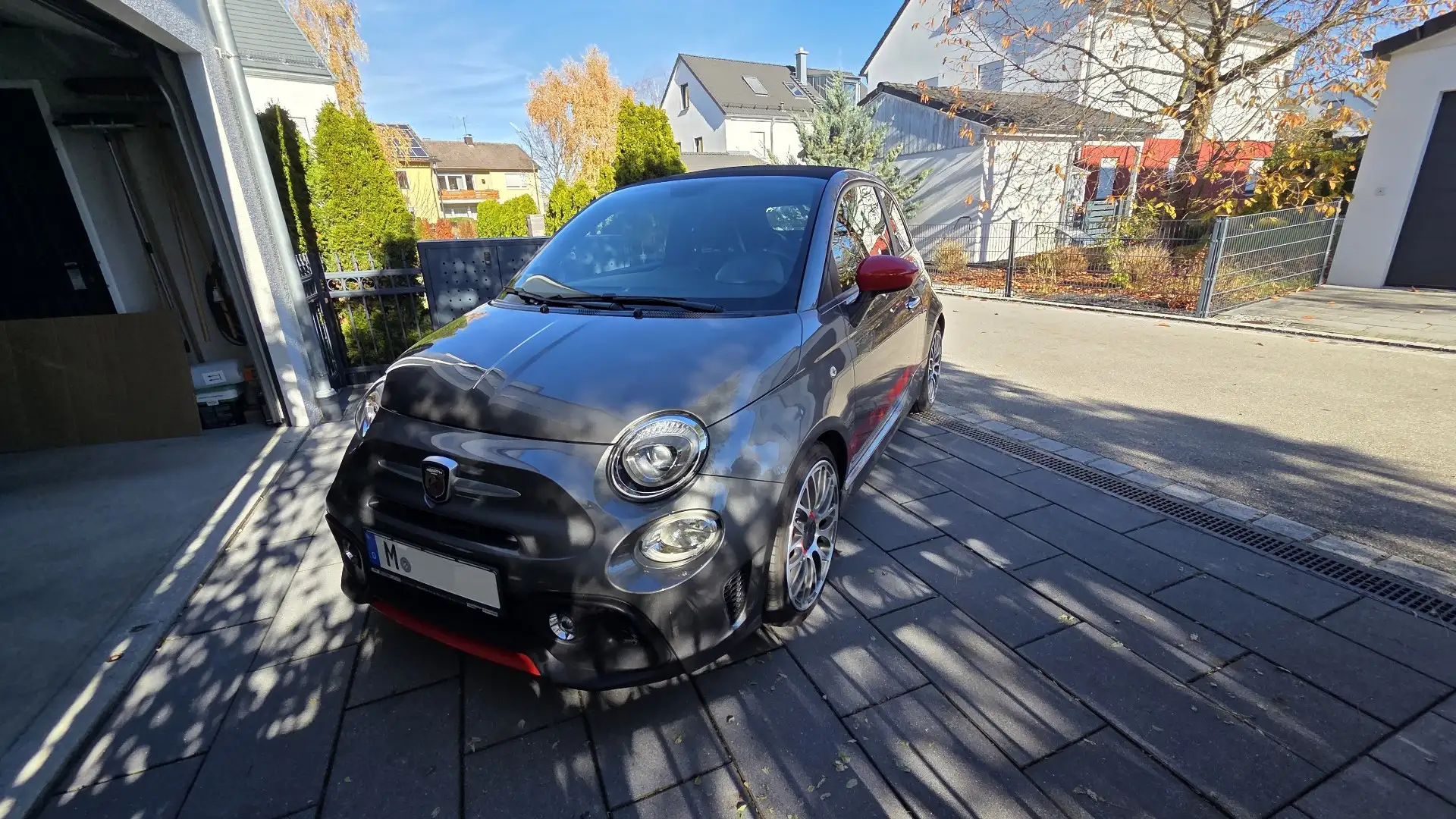 Abarth 595C Tourismo Cabrio Gri - 2