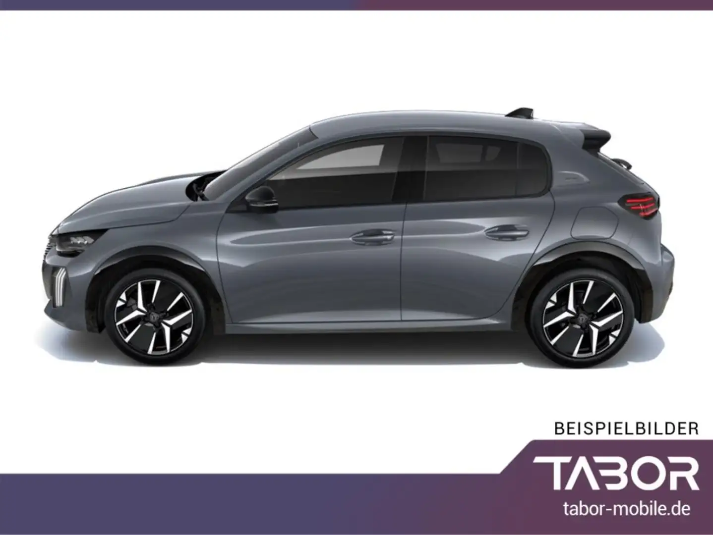 Peugeot 208 MHEV 145 GT DSC6 LED Nav 360° ACC Keyless BT Grau - 2