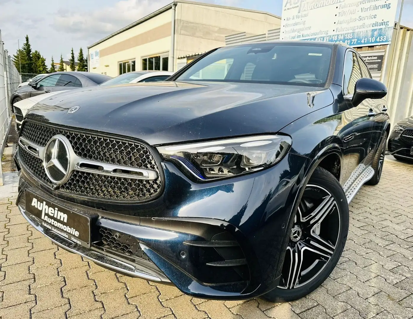 Mercedes-Benz GLC 200 Coupe AMG MY2024|4Matic|MBUX|PANO| Blauw - 1