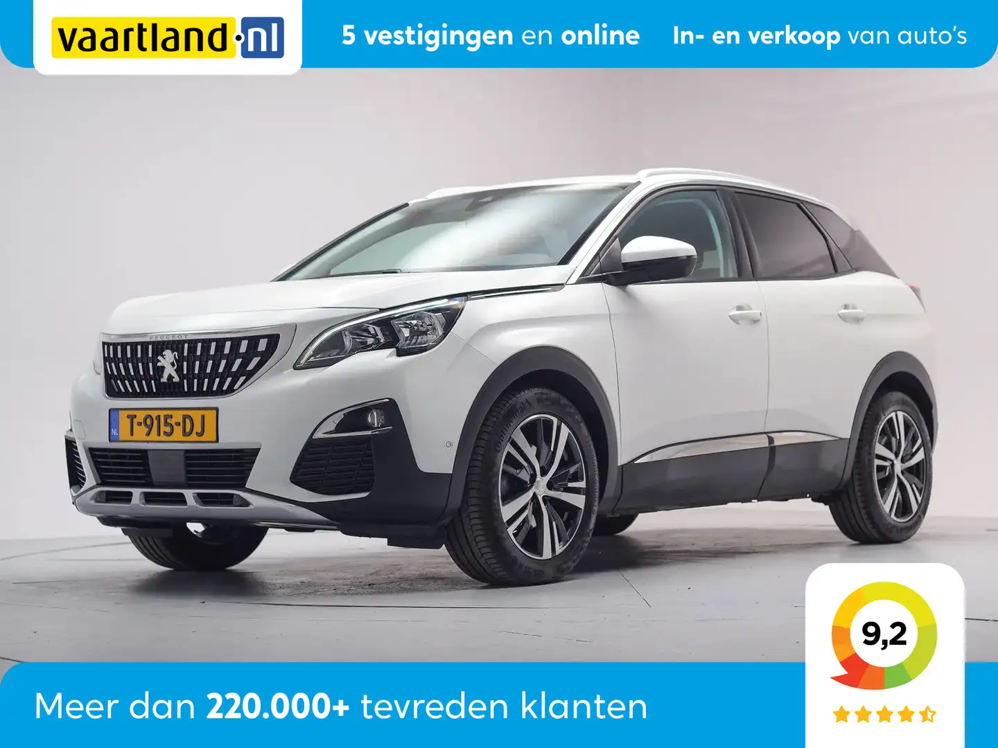 Peugeot 3008 1.6 e-THP Blue Lease Premium Aut [ Trekhaak 360 ca Blanc - 1
