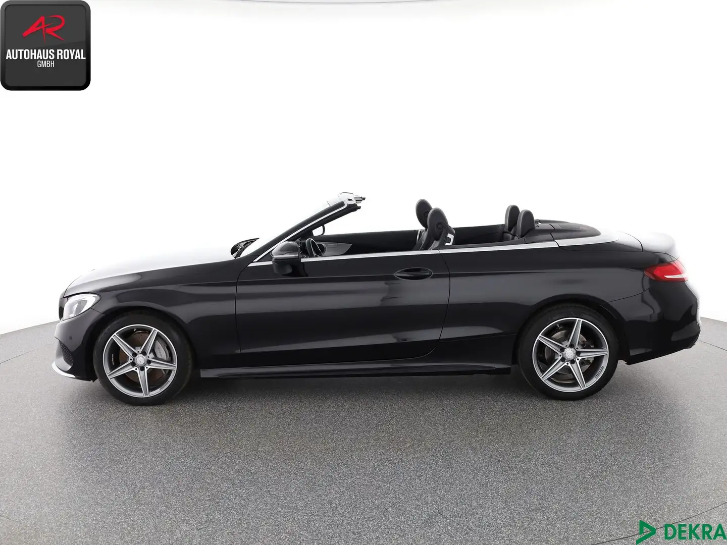 Mercedes-Benz C 250 C 250 Cabrio 3x AMG KAMERA,TOTWINKEL,SPURHALTE Schwarz - 2