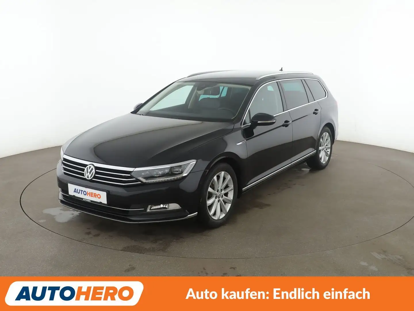 Volkswagen Passat 2.0 TDI Highline 4Motion BM Aut.*NAV*LED*ACC*CAM* Noir - 1