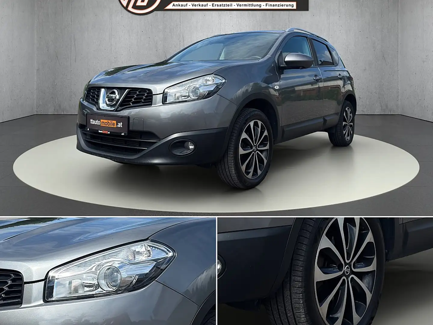 Nissan Qashqai 1,5 dCi I-Way 2WD DPF Grau - 2