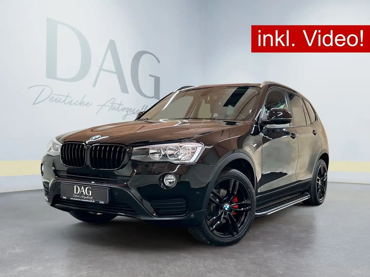 BMW X3 xDrive 28i +LED+PANO+NAVI+SITZHZ+KESSY+HIFI+ Siyah - 1