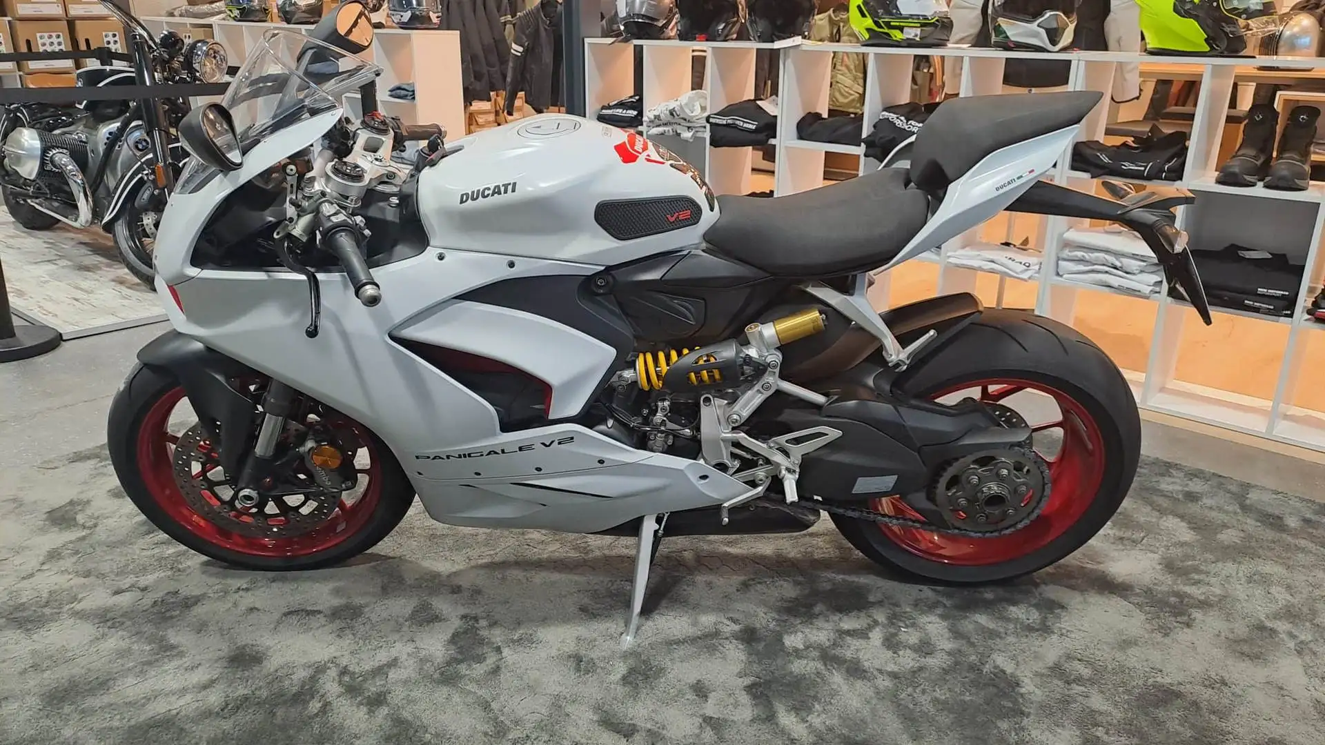 Ducati V2 955 White Rosso my21 Bianco - 1