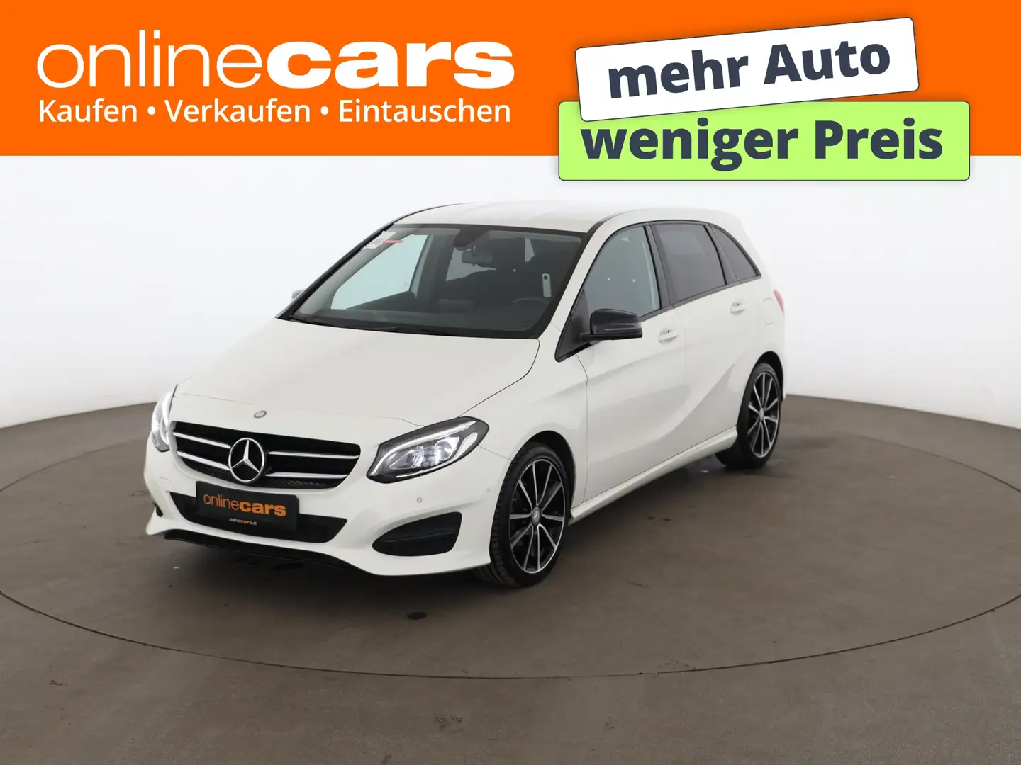 Mercedes-Benz B 180 CDI  Style Aut LED SITZHZG TEMP KLIMA PDC Weiß - 1