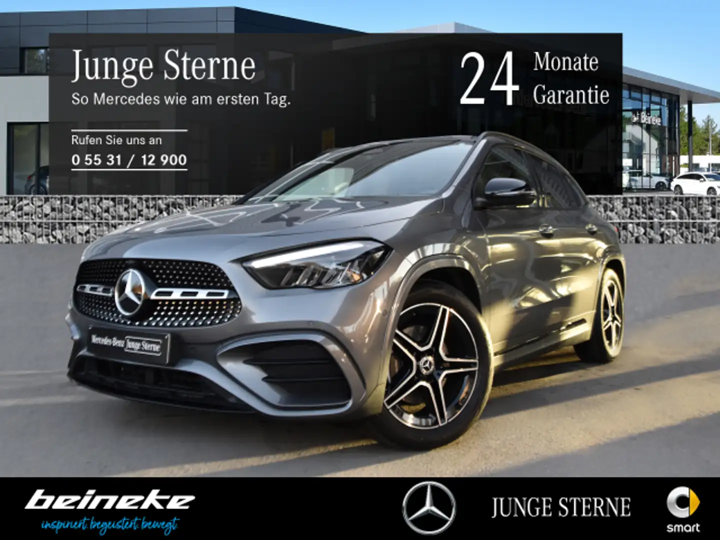 Mercedes-Benz GLA 200 GLA 200 AMG Advanced+ Night AHK LED Winter Keyle Grau - 1