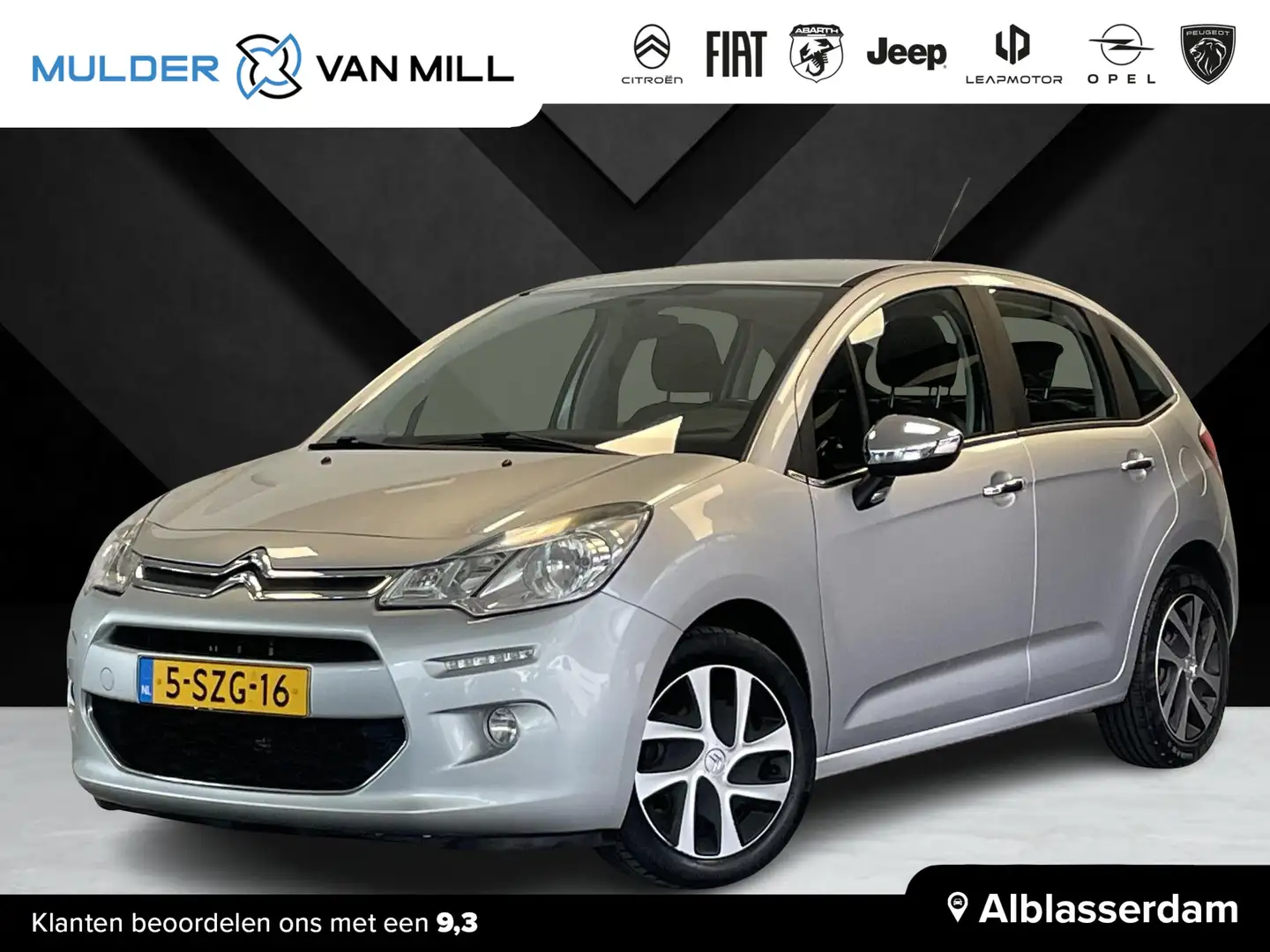 Citroen C3 5-deurs Collection 1.2 82pk | VERHOOGDE INSTAP | C Grijs - 1