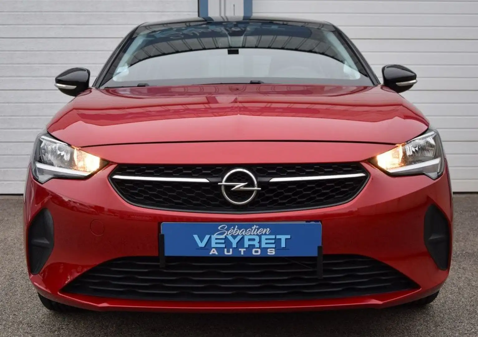 Opel Corsa 1.2 Turbo 100 EDITION BUSINESS 03.2022 1ère MAIN Rouge - 2