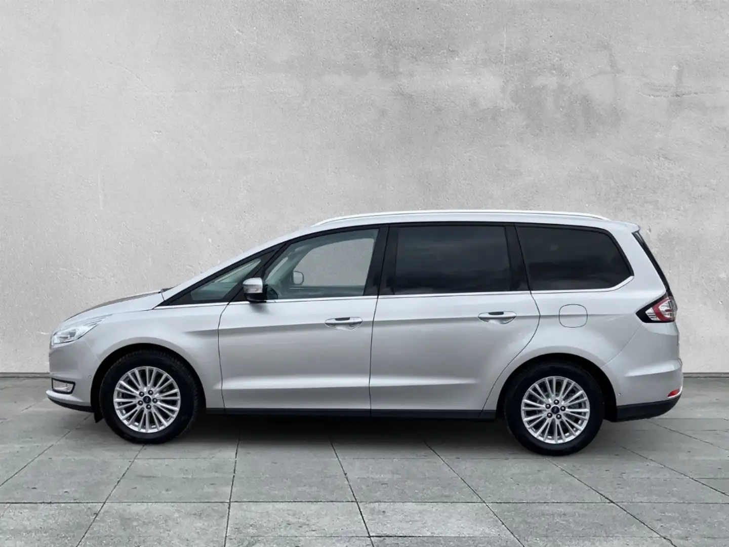 Ford Galaxy 2.0 TDCI TITANIUM Titanium +NAVI+LED+SHZ+7-SITZER+ Silber - 2