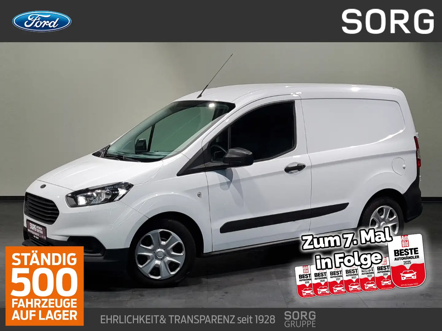 Ford Transit Courier 1.0 EcoBoost Basis*KLIMA* Blanc - 1