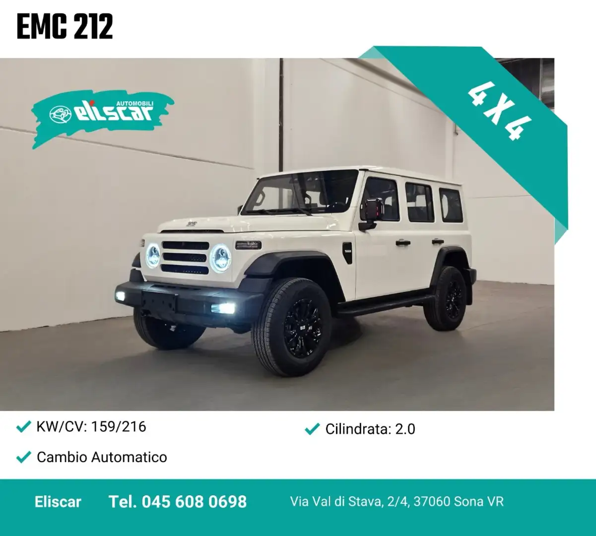 EMC Sonstige 212 2.0 TGDI 8AT 4WD Adventurer Weiß - 1