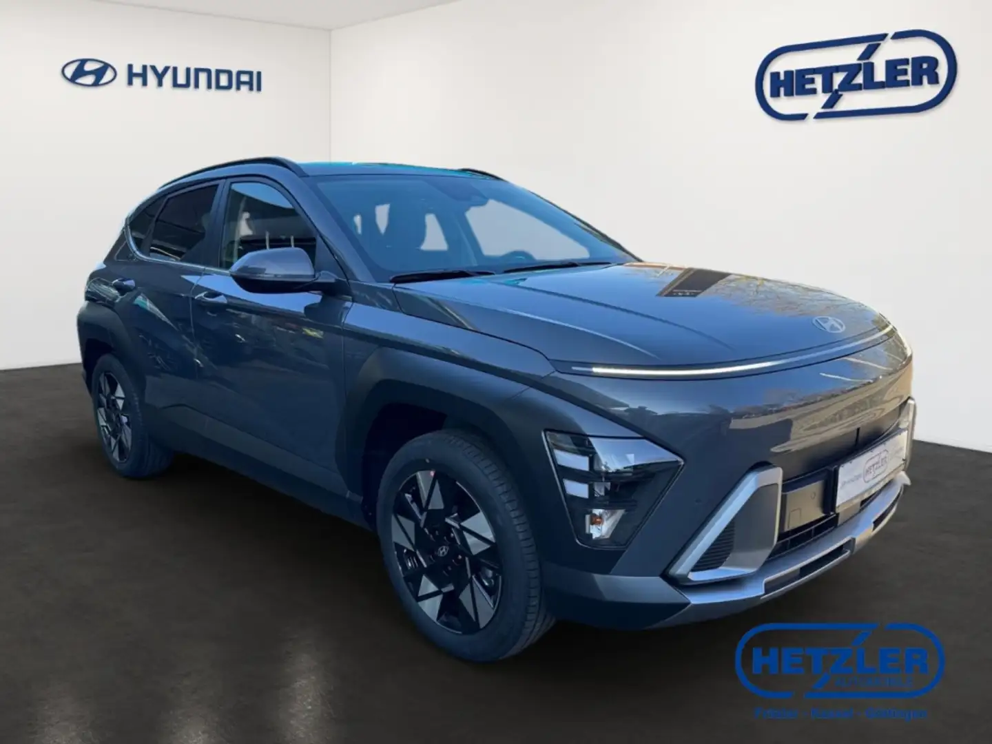 Hyundai KONA Trend Hybrid 2WD 1.6 T-GDI EU6d Navi Digitales Coc Szürke - 2