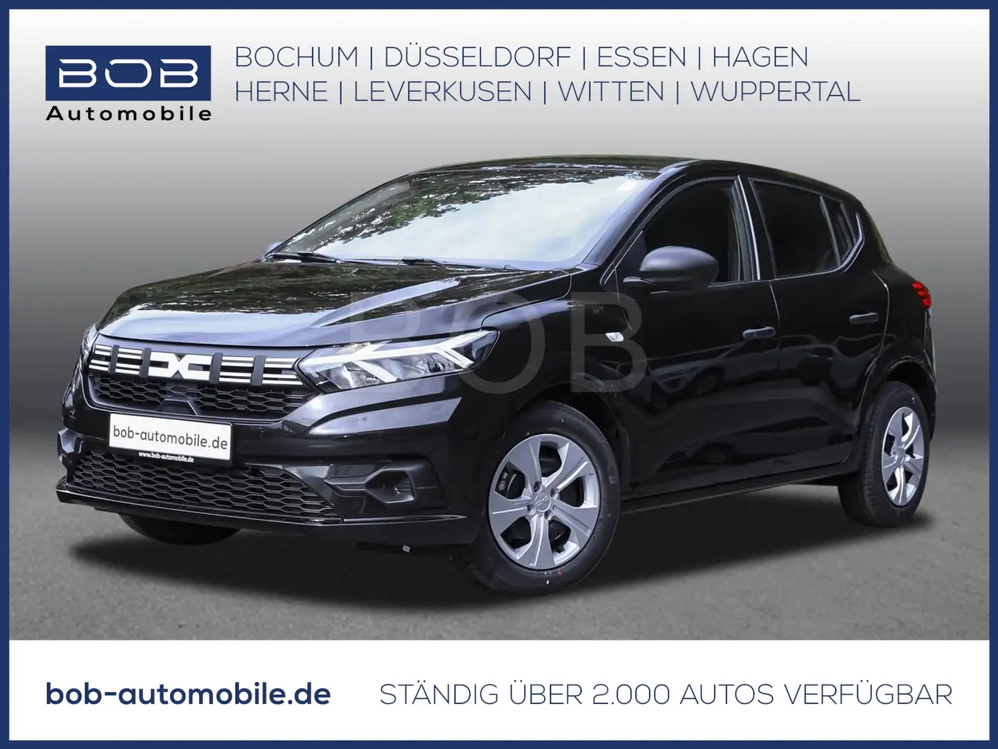 Dacia Sandero Essential TCe 90 PDC KLIMA BT ZV USB Schwarz - 1