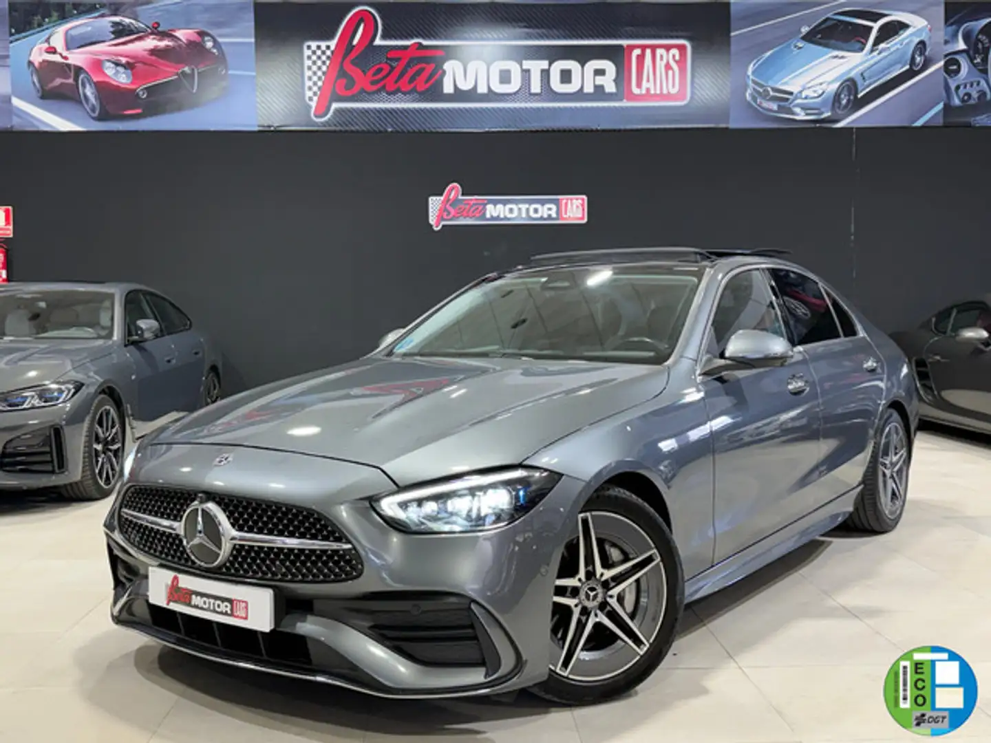 Mercedes-Benz C 220 220d 9G-Tronic Gris - 1