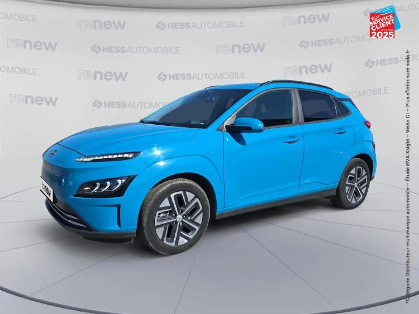Hyundai KONA Electric 39kWh - 136ch Creative Bleu - 1