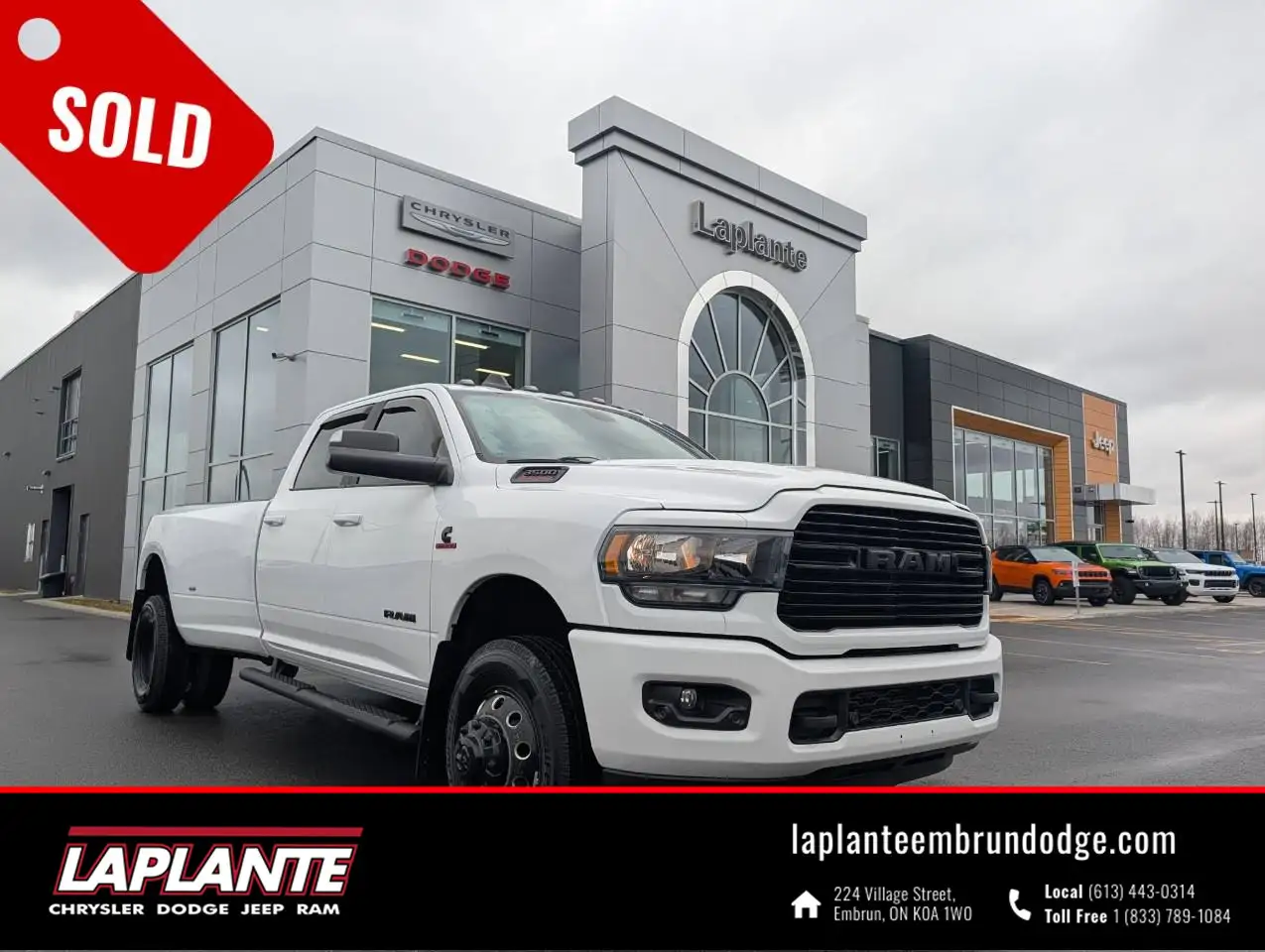 2021 RAM 3500