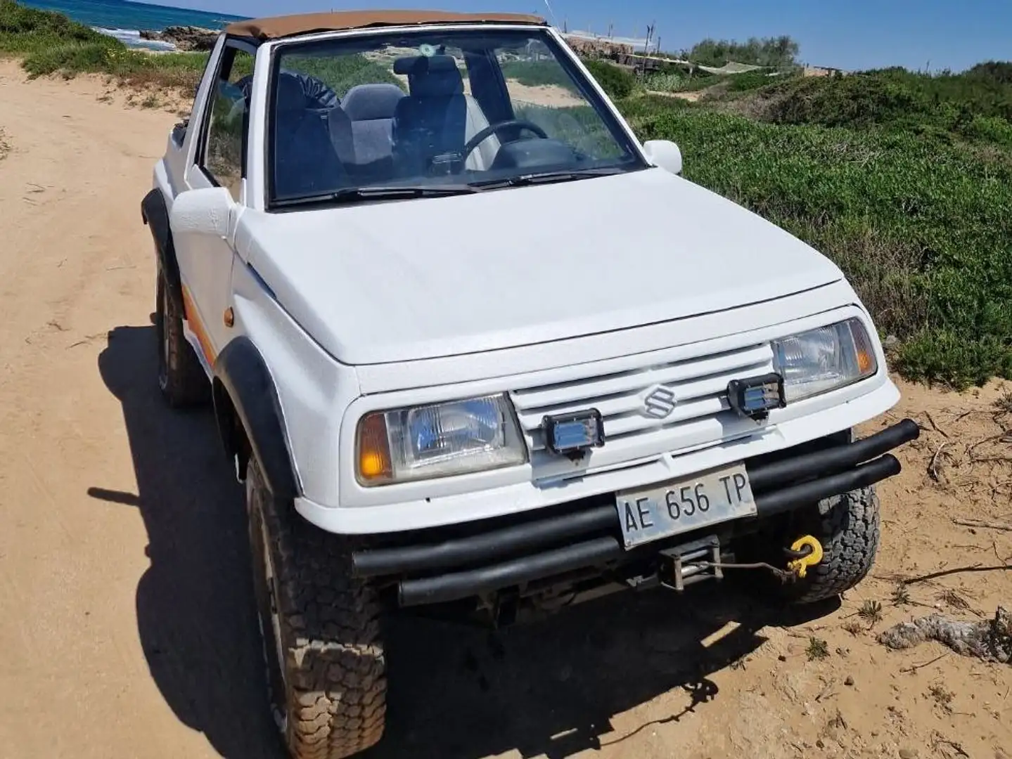 Suzuki Vitara Vitara I Cabrio 1.6 JLX Bianco - 2