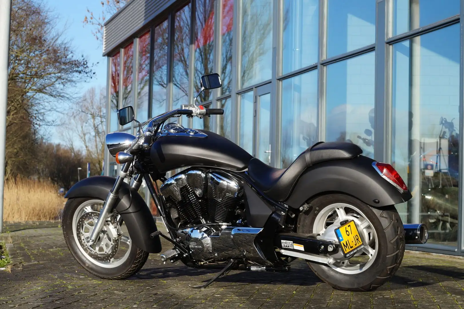 Honda VT 1300 CX Negru - 2