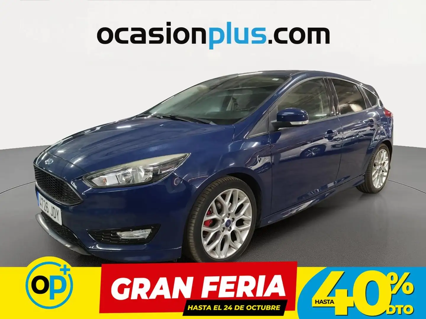 Ford Focus 1.5 Ecoboost Auto-S&S Sport 182 Azul - 1