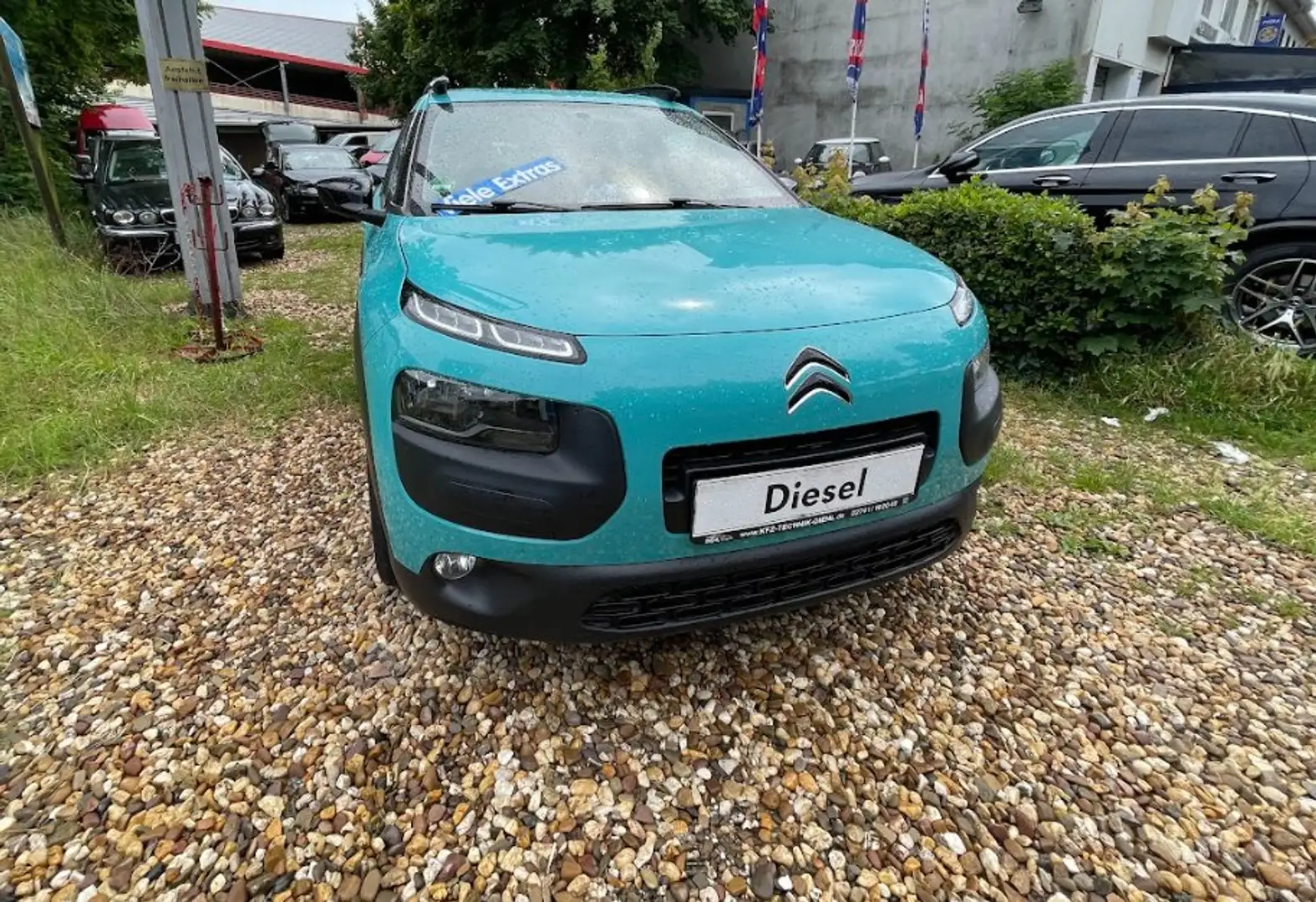 Citroen C4 Cactus BlueHDi ,AHK,Kamera,Tüv 9/26 reduz. Zelená - 1