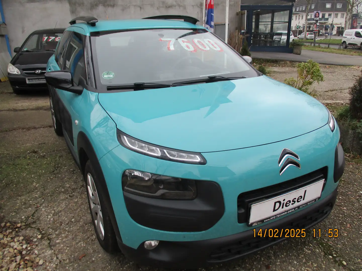 Citroen C4 Cactus BlueHDi ,AHK,Kamera,Tüv 9/26 reduz. Zelená - 2