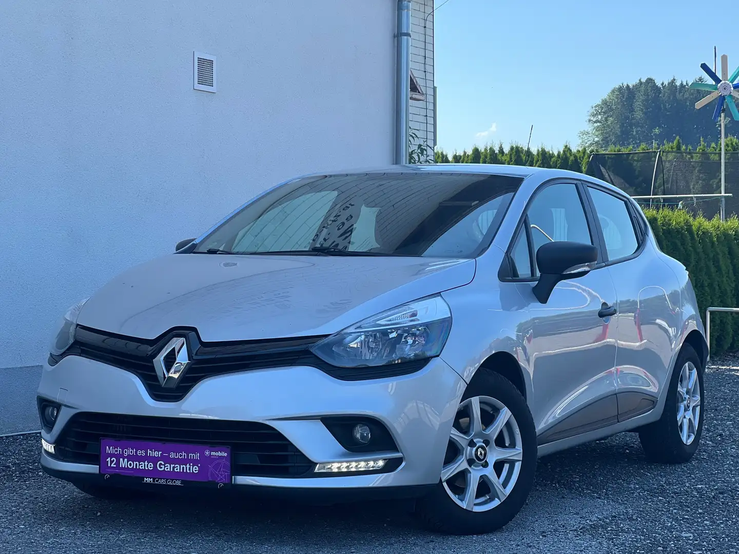 Renault Clio KLIMA*KREDIT*8-FACH*WENIG KM Silber - 1