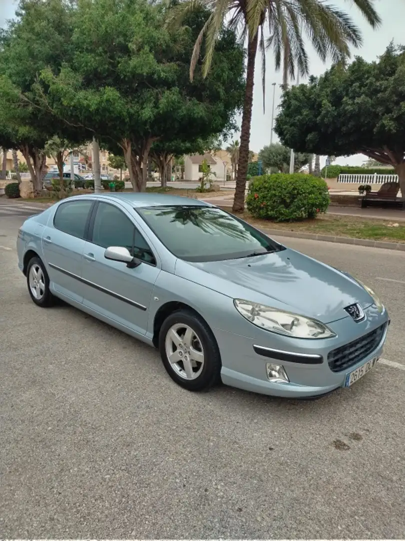 Peugeot 407 1.6HDI ST Confort Modrá - 1