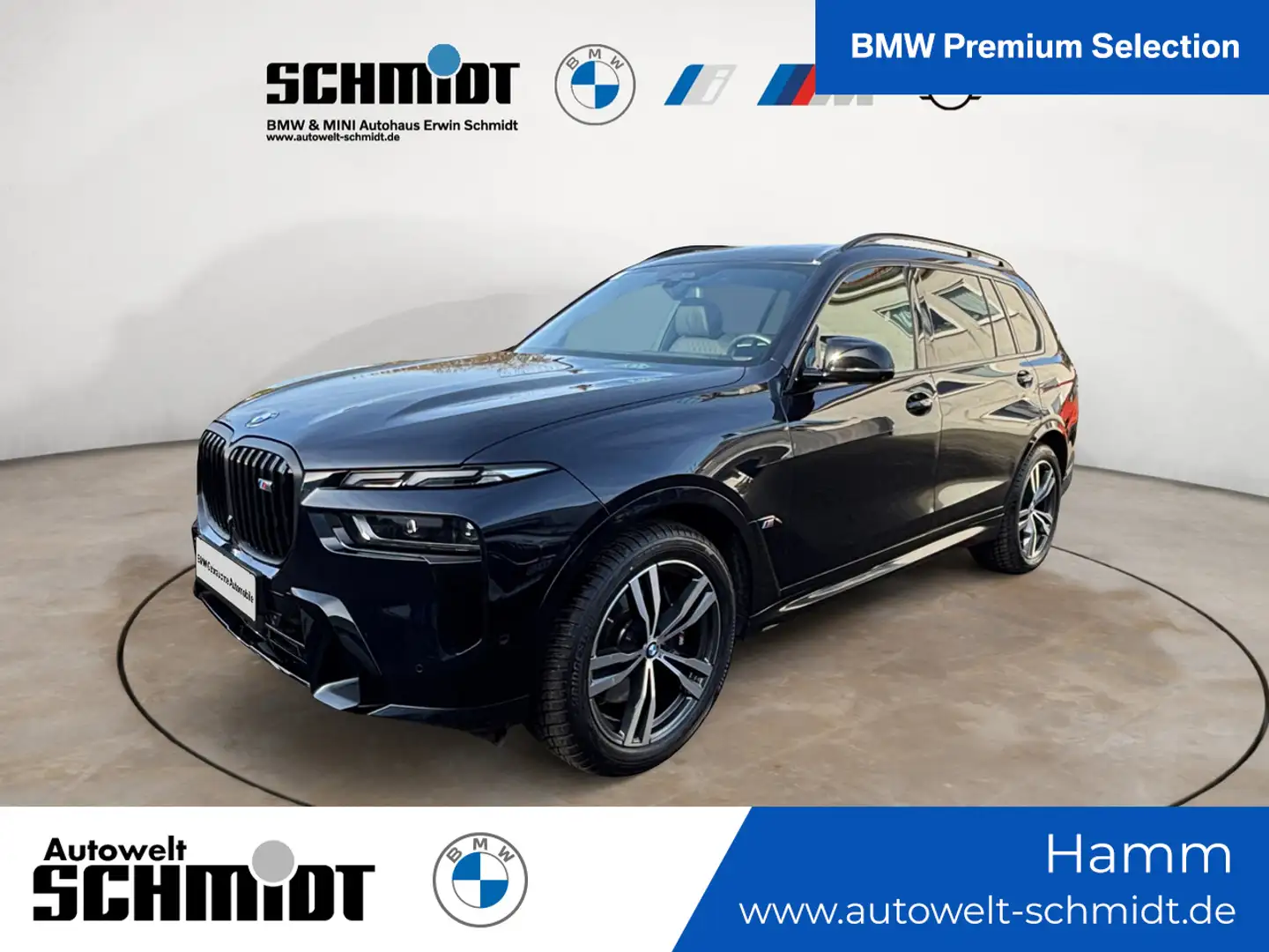 BMW X7 M60i xDrive Panorama Sky Lounge Standheizung Noir - 1