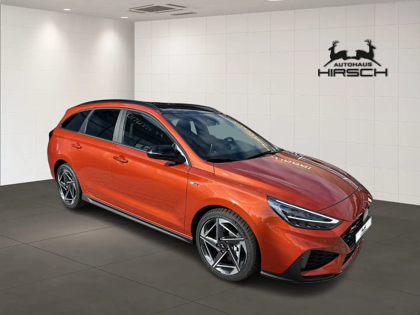 Hyundai i30 FL Kombi (MY25) 1.5 T-GDI (140 PS) 48V 7-DCT Oranje - 2