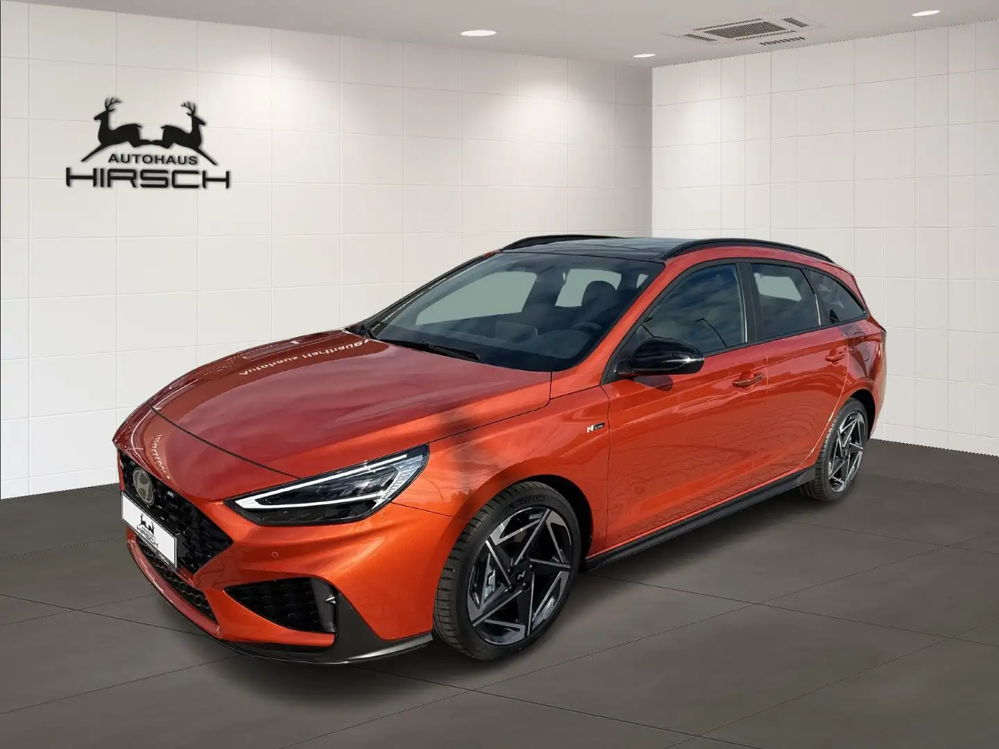 Hyundai i30 FL Kombi (MY25) 1.5 T-GDI (140 PS) 48V 7-DCT Oranje - 1