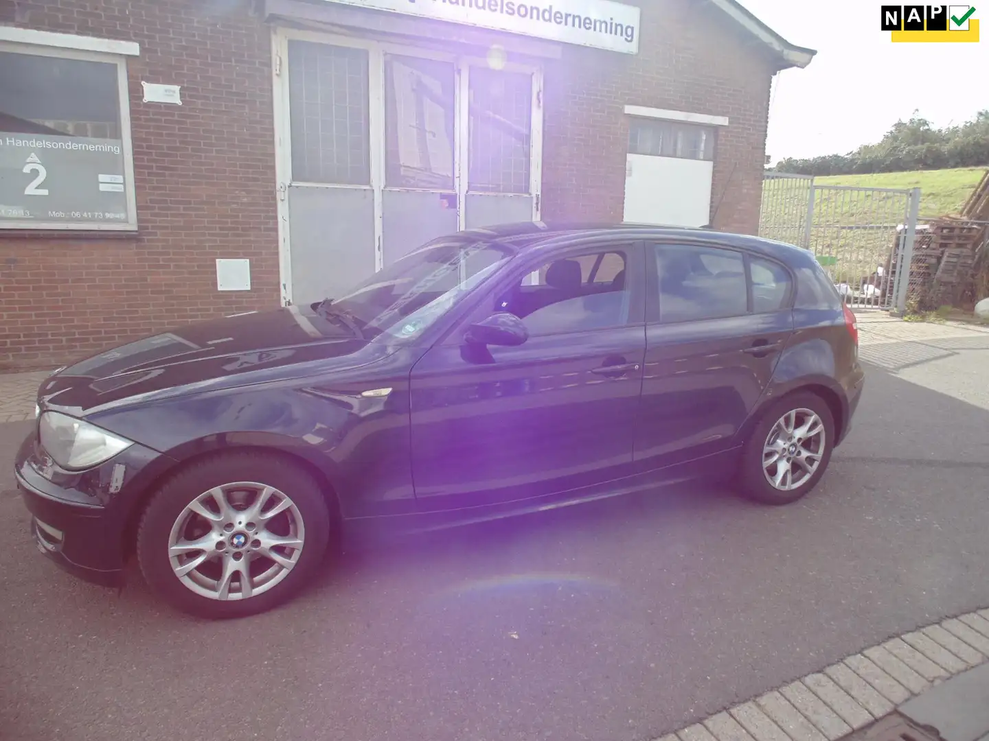 BMW 118 1-serie 118i 5 deurs MET AIRCO 2009 Blau - 1