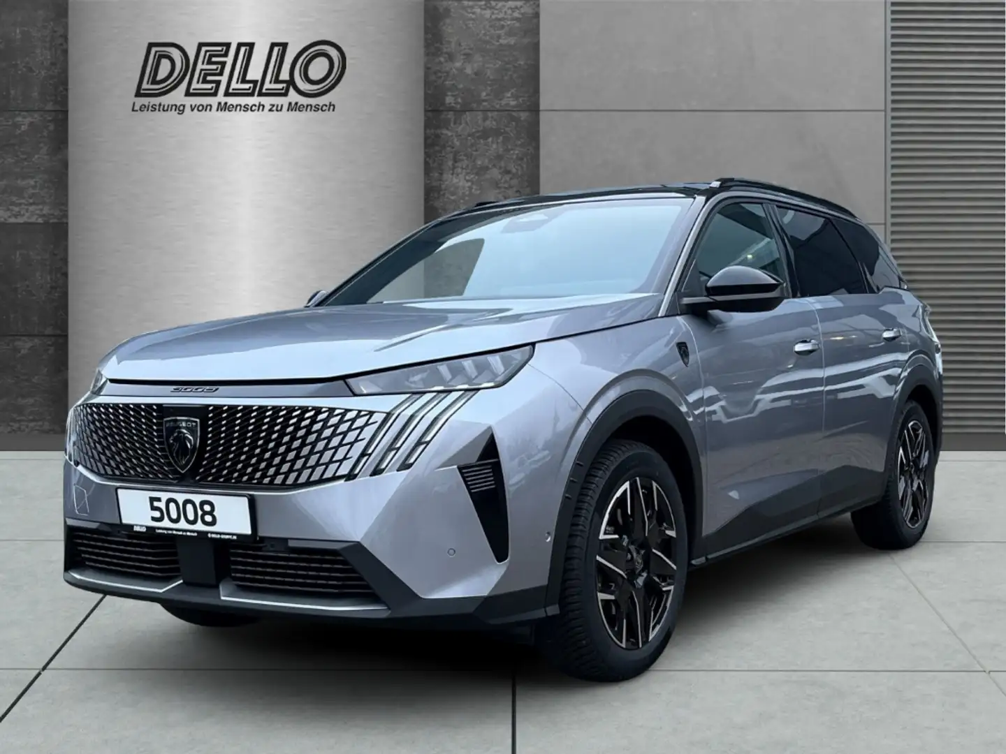 Peugeot 5008 GT Hybrid AT Drive-Assist-Plus Air-Paket Winter AH Silber - 1