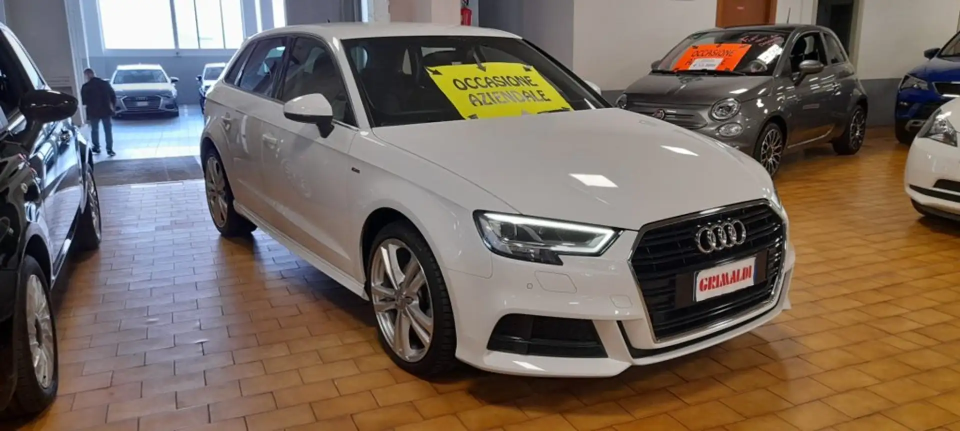 Audi A3 SPORTBACK 30 TDI S tronic Admired S LINE Gris - 1