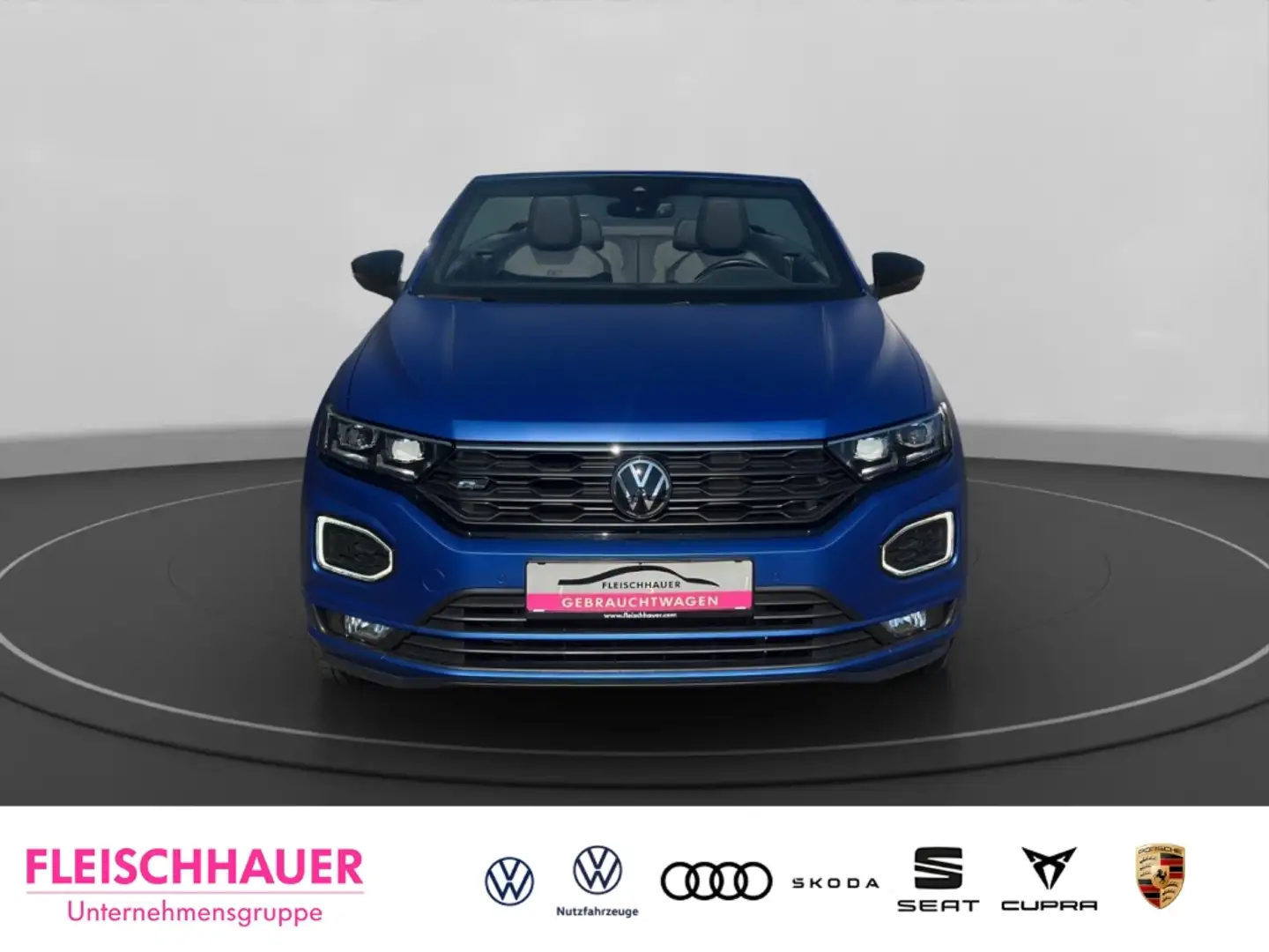 Volkswagen T-Roc Cabriolet R-Line Edition Blue 1.5 TSI PDC+GRA+SHZ Blau - 2