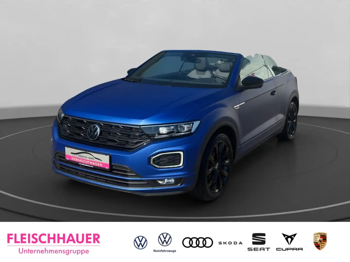 Volkswagen T-Roc Cabriolet R-Line Edition Blue 1.5 TSI PDC+GRA+SHZ Blau - 1