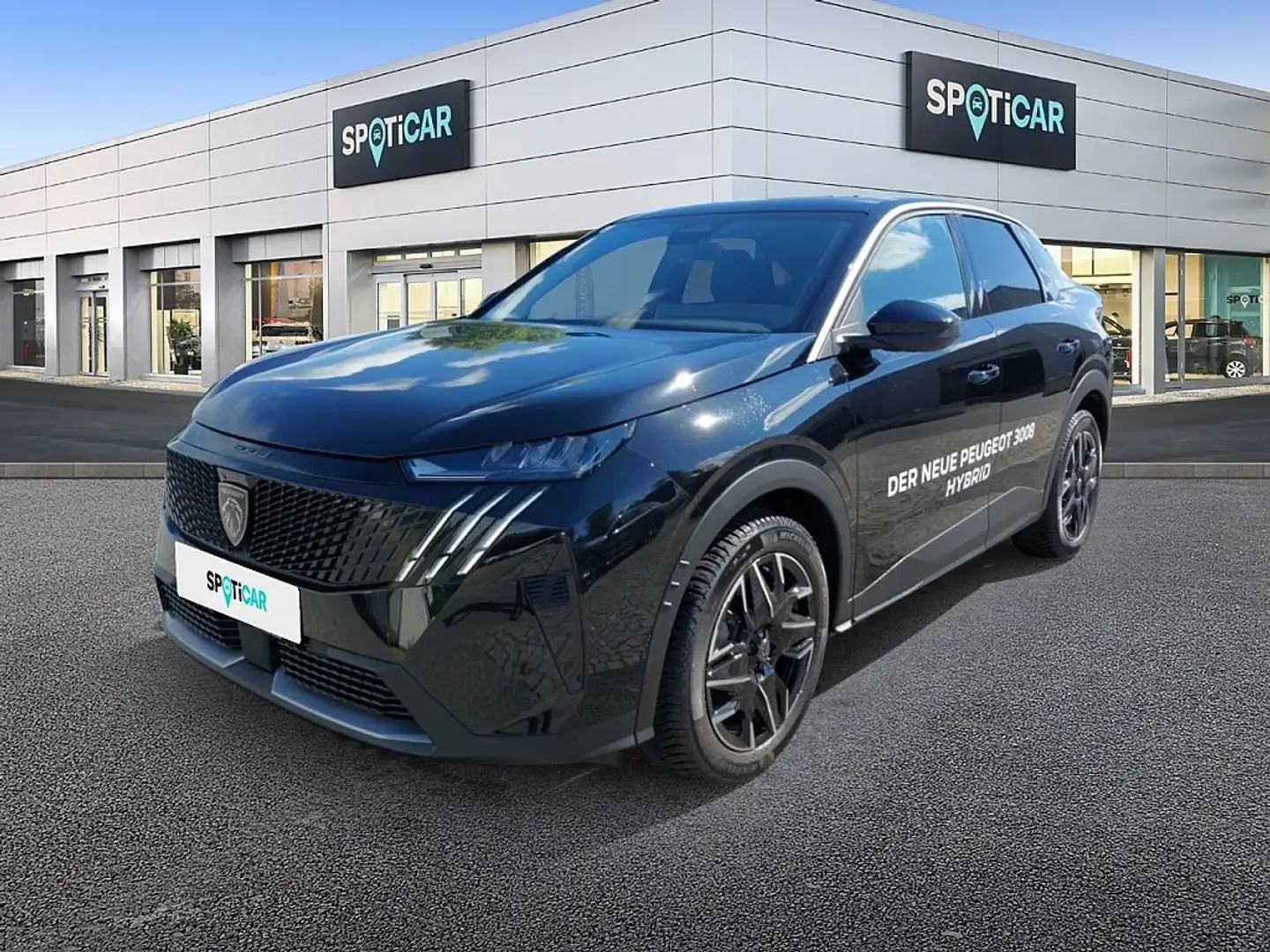Peugeot 3008 Hybrid 136 E-DCS6 Allure Aut. Bleu - 1