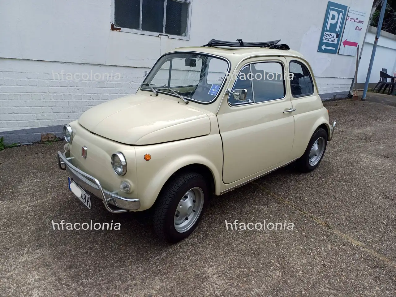 Fiat 500 Oldtimer Schönes L Modell. TÜV, H-Kennzeichen, foto 5