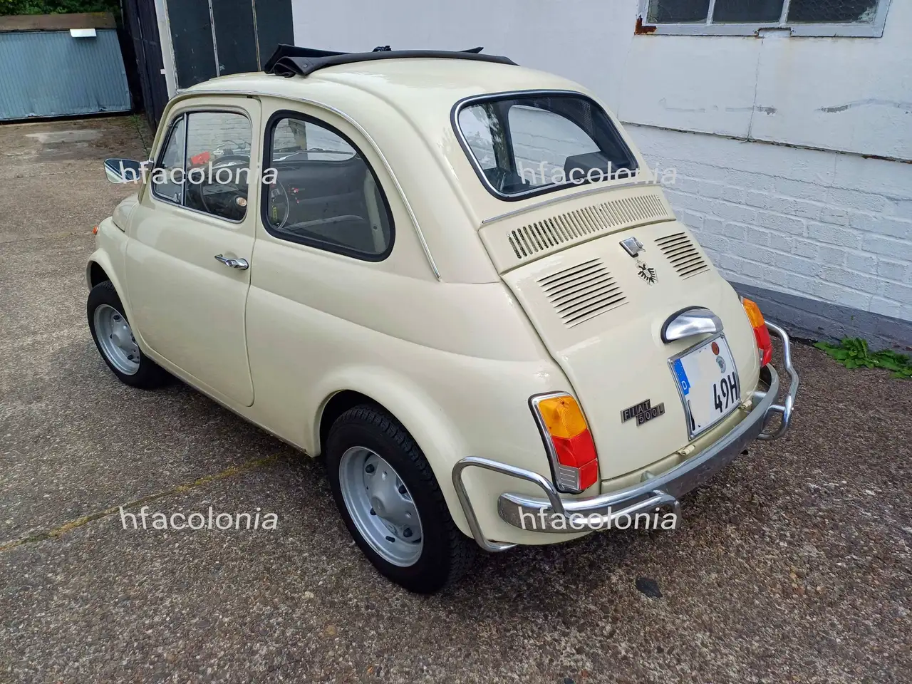 Fiat 500 Oldtimer Schönes L Modell. TÜV, H-Kennzeichen, foto 4