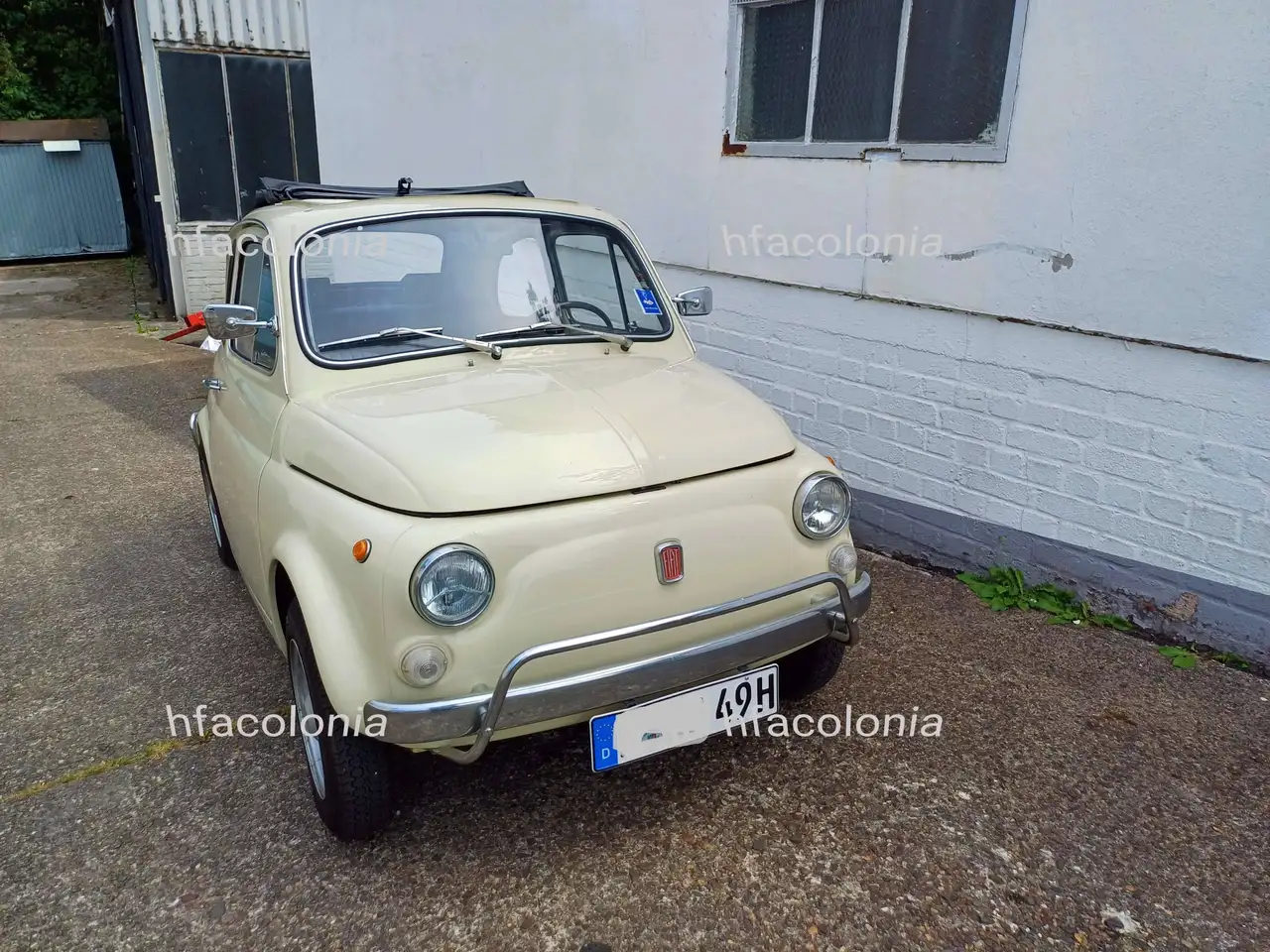 Fiat 500 Oldtimer Schönes L Modell. TÜV, H-Kennzeichen, foto 6