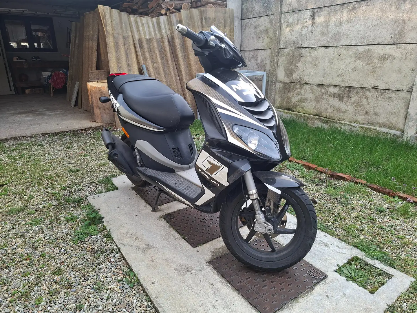 Piaggio NRG 50 Power DD Silver Bullet Negro - 1