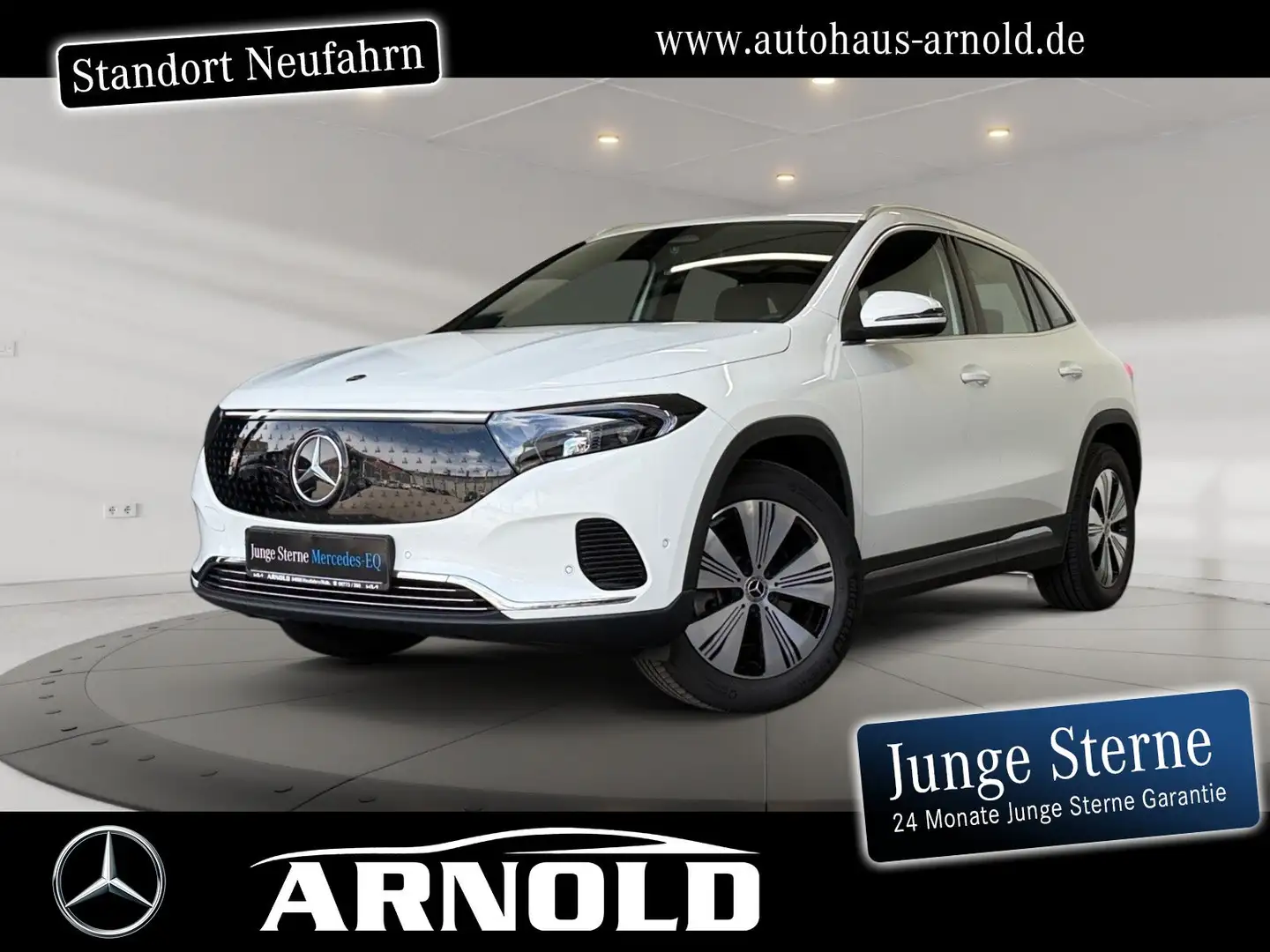 Mercedes-Benz EQA 300 EQA 300 4M Progressive-Adv. AHK Lenkradhzg. LED BC Weiß - 1