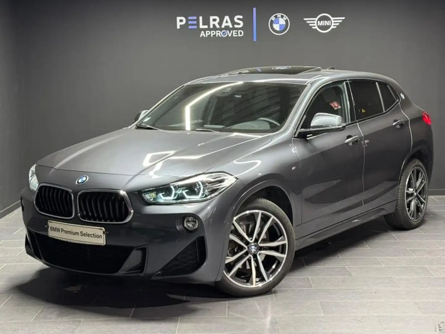 BMW X2 sDrive18iA 140ch M Sport DKG7 Euro6d-T 129g Gris - 1