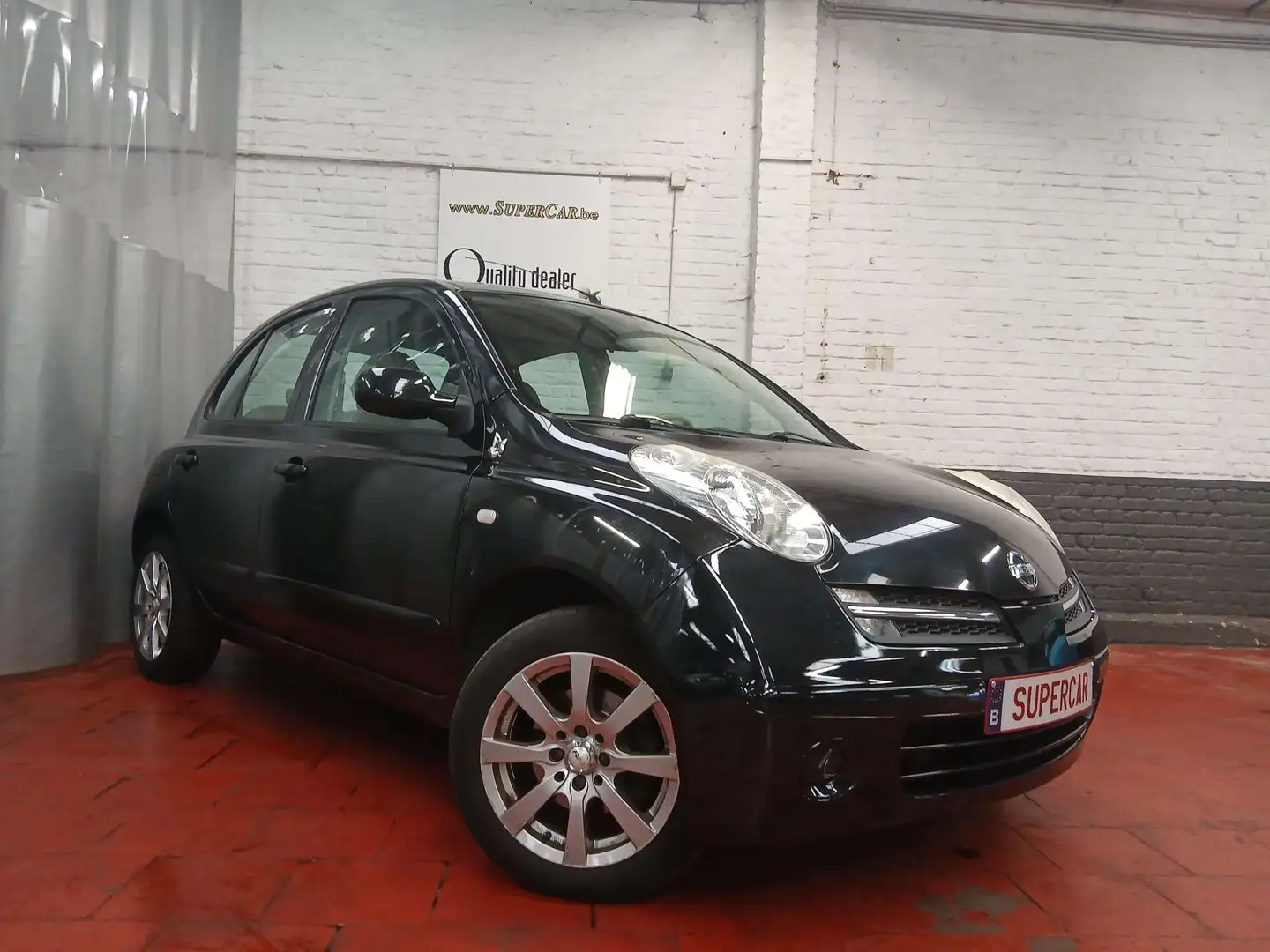 Nissan Micra 1.4i 16v * AUTOMAT * CUIR BEIGE * 152 X 36 * Noir - 1