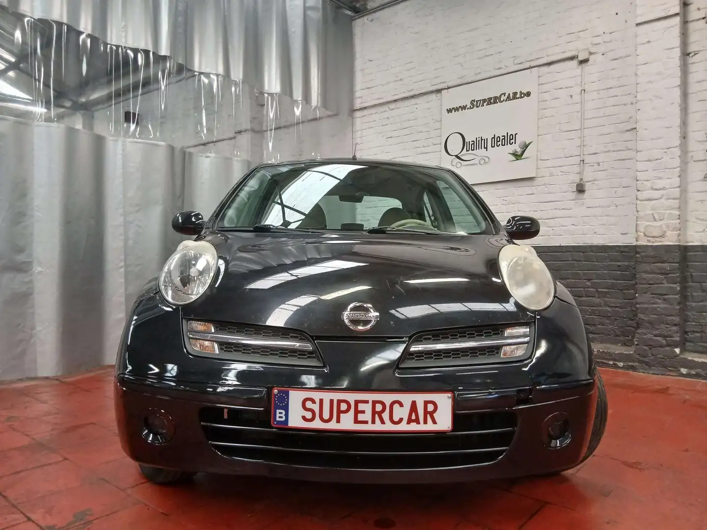 Nissan Micra 1.4i 16v * AUTOMAT * CUIR BEIGE * 152 X 36 * Noir - 2