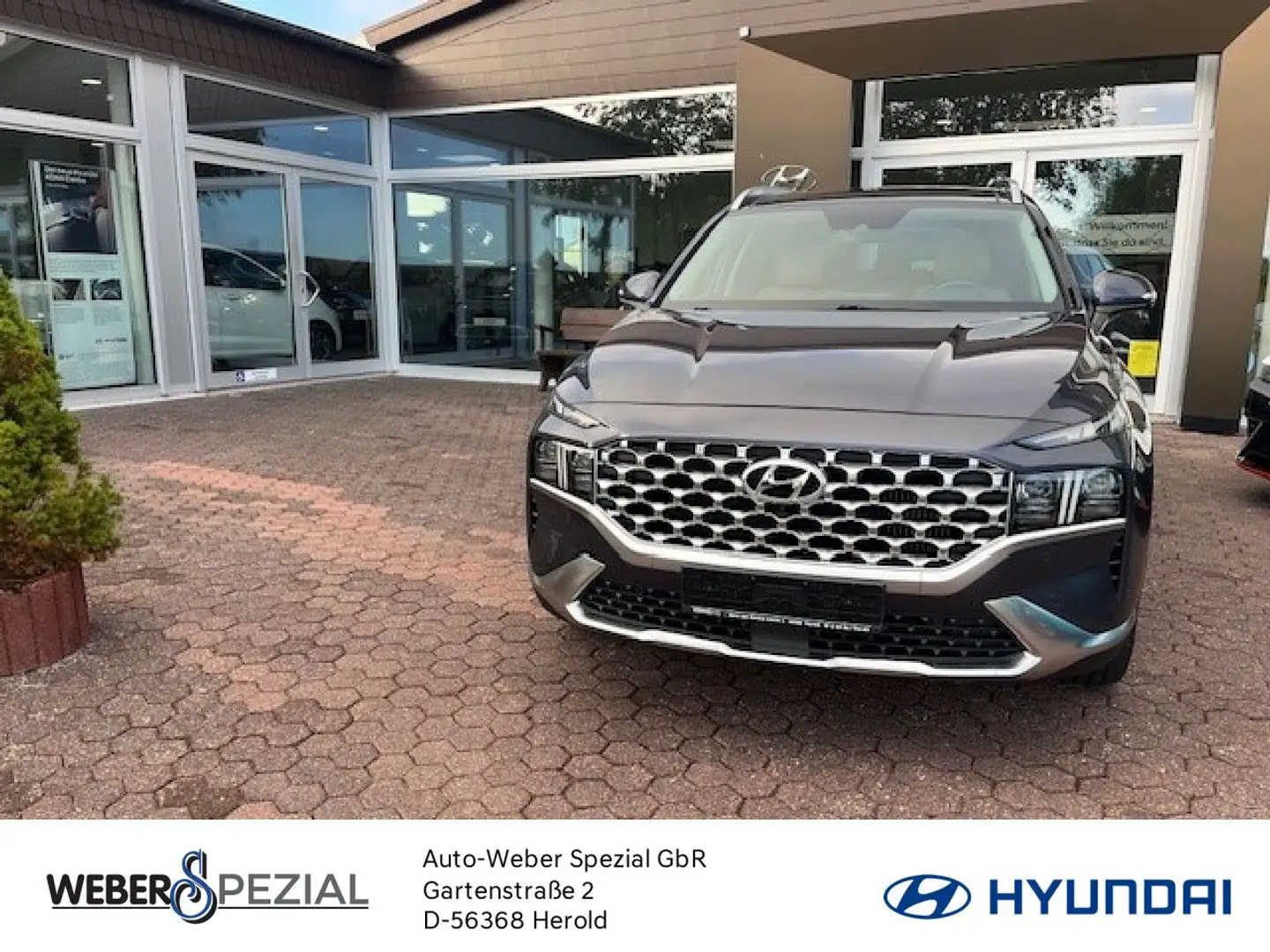 Hyundai SANTA FE Facelift HEV 1.6 T-GDi 4WD 6AT PRIME Pano Blau - 1